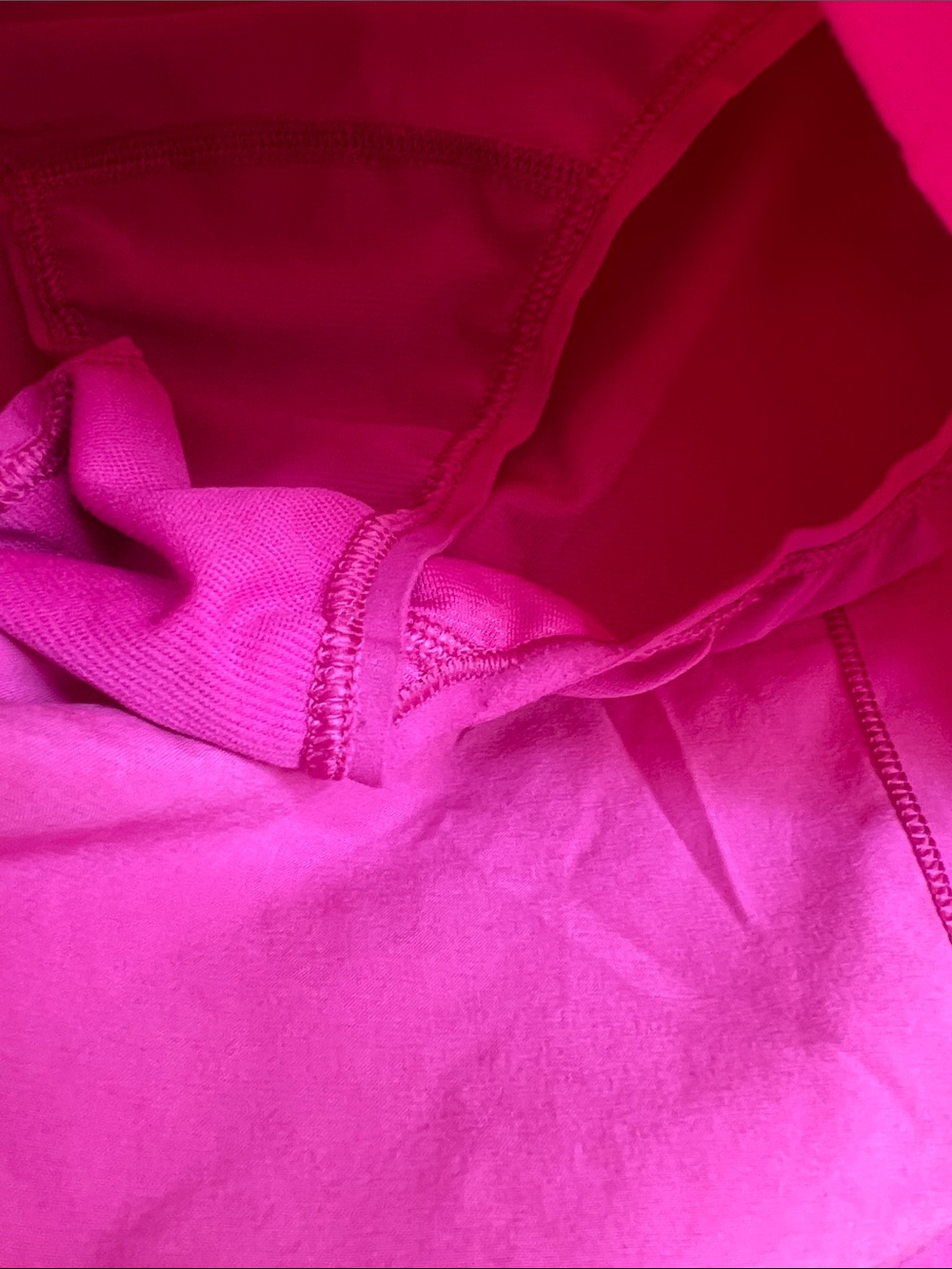 Lululemon Hot Pink Speed Up Shorts Sz 8 Running, Gym Workout summer tennis - Picture 6 of 7